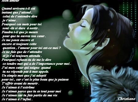 Un de mes pomes